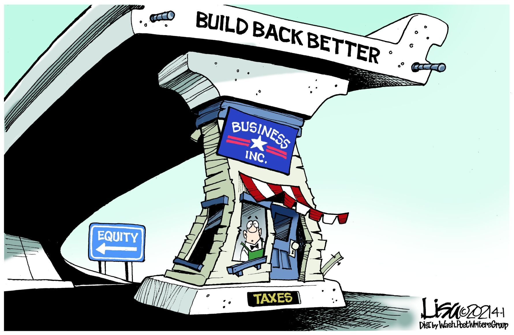 Lisa Benson cartoon